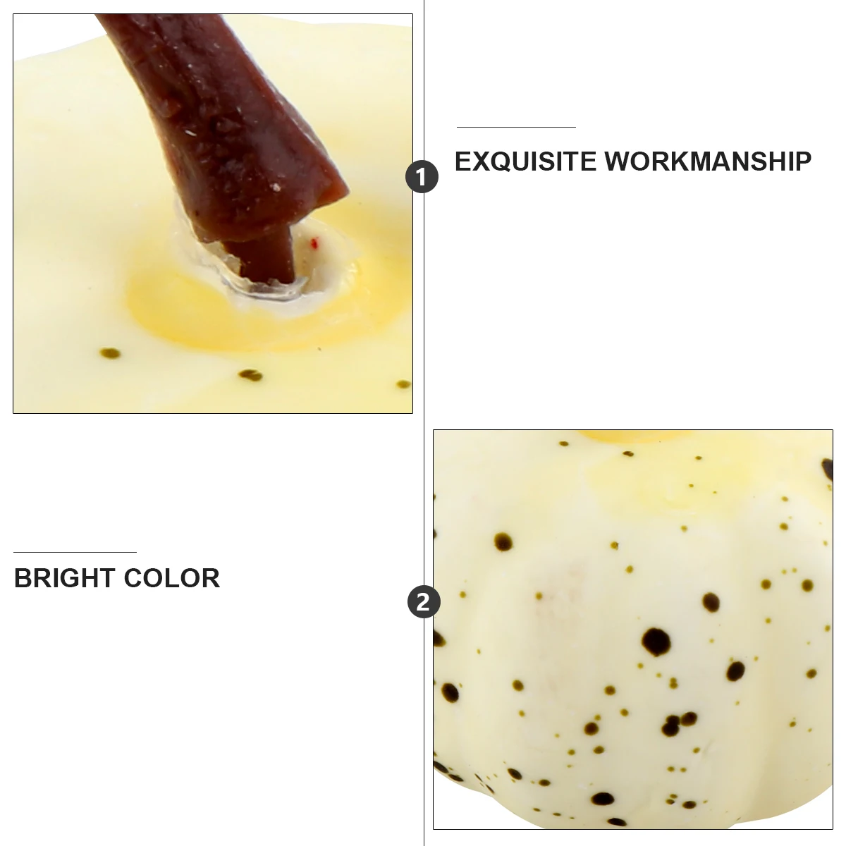 Decorations Artificial Pumpkin Home Accessories Key Chain Faux Foam Pumpkins