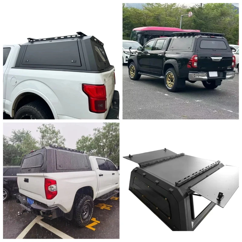 

Waterproof Hard 4-Fold Cover Tonneau Canopy For Maverick Pickup 2012+ s Ranger 1500 Wildtrak