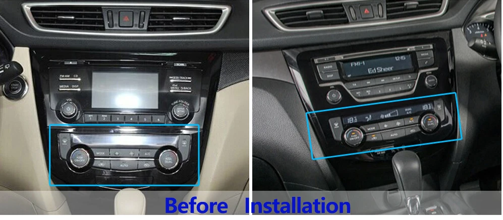 SINOSMART Android GPS für Nissan Qashqai J11 X-Trail T32 Rogue 2014–2021 ohne OEM 7" Bildschirm, unterstützt BOSE, 360 Kamera, CarPlay und Android Auto – Detail 2