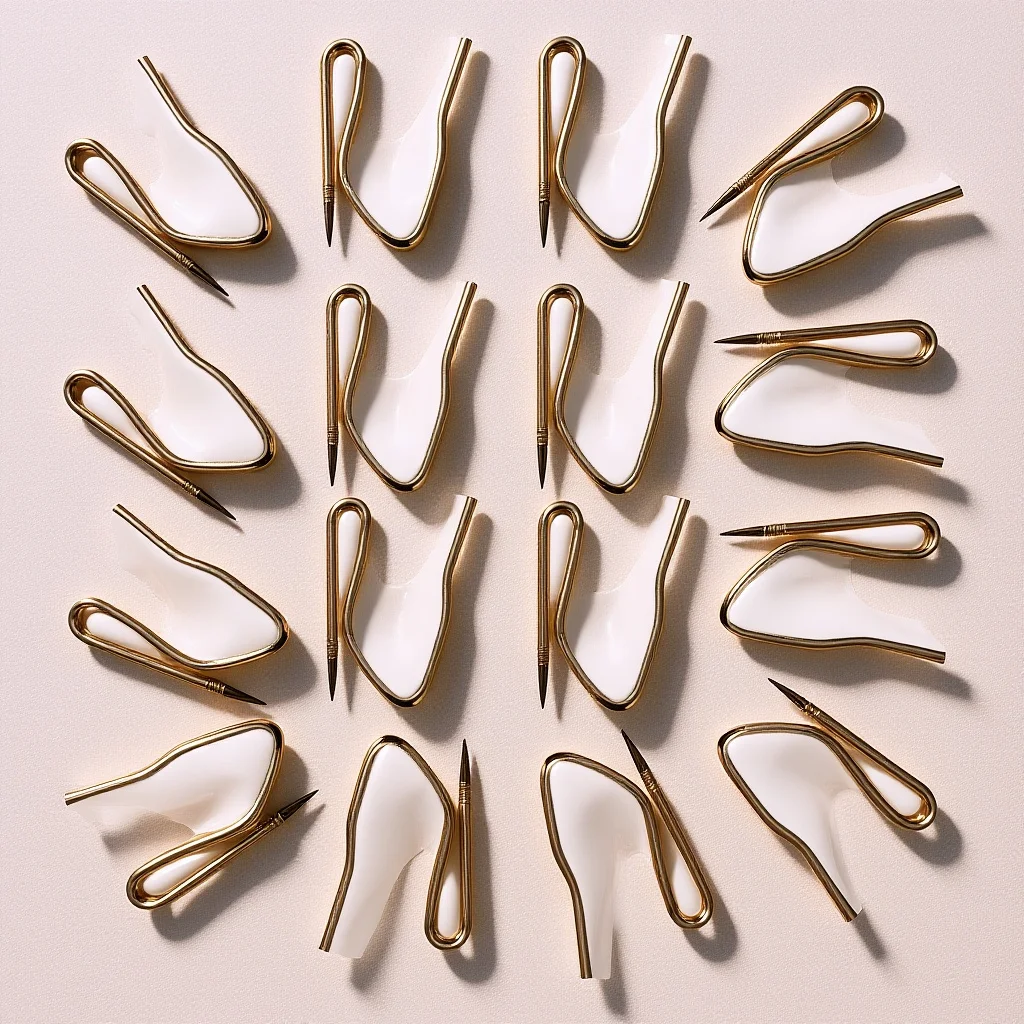 

100Pcs Metal S-Shape Curtain Hooks Rustproof Home Wall Accessories Iron Hook Bathroom Curtain Hook Bathroom Hanger