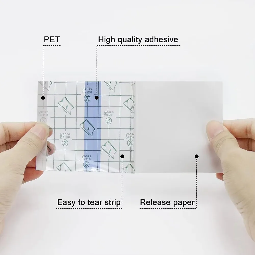

5 м водонепроницаемый бандаж для ухода за больными, прозрачный многофункциональный воротник, наклейка против тонального крема, защитный пуховик для заживления кожи