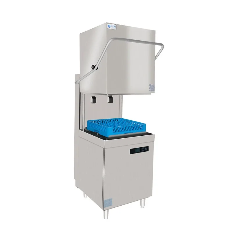 

Commercial Automatic Hood-type Cleaning Machine Spray Glass High-temperature Sterilization Suitable for Restaurants Canteens