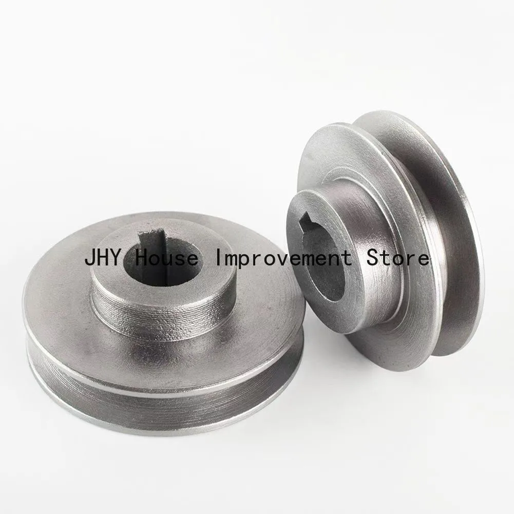 Various Sizes Available Single Slot Pulley Cast Iron Pulley For Air Compressor Motor Pulley Single-groove Design