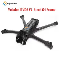 FlyFishRC Volador II VD6 V2 Deadcat T700 6inch Frame Kit Compatible with DJI O4 Air Unit Pro for FPV Freestyle Racing Drone RC