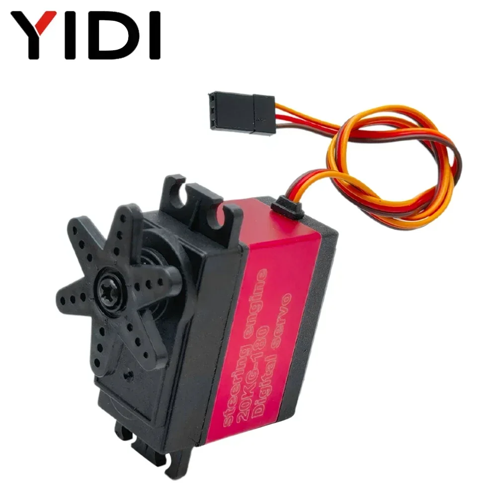 Micro TD-8120MG Digital Servo Motor 180 270 360 Degree High Torque Metal Gear Servomotor 20kg RC Car Helicopter Arduino Robot