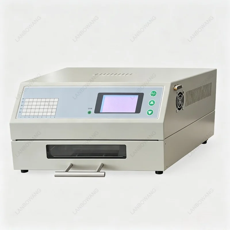 T-962 Infrared Reflow Oven, Intelligent Lead-Free SMT Soldering Furnace with Stable Temperature Control for PCB Assembly
