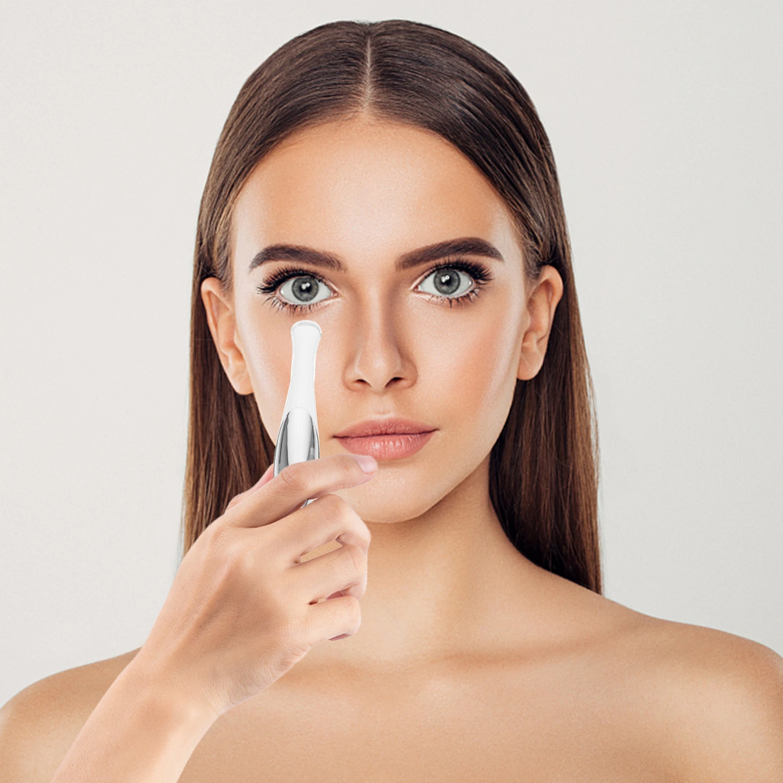 Massager Machine 8000Rpm Vibrations Remove Eye Bags Facial Eye Beauty Instrument Smooth Odor-Free Durable Abs