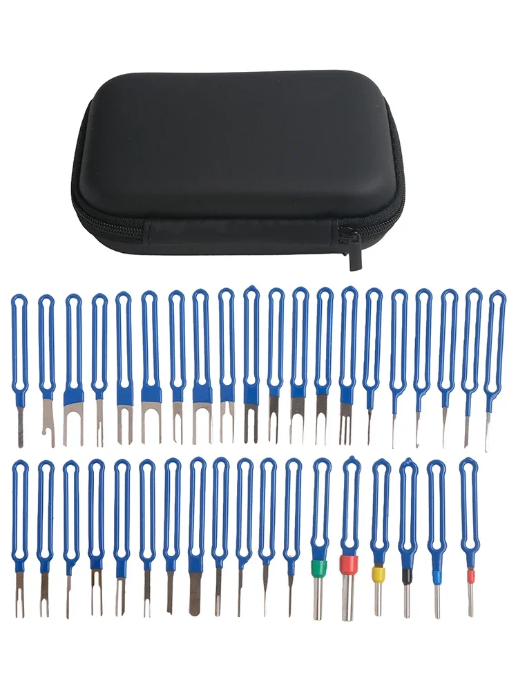

Automotive Release Tools Car Cable Pin Tool 38 Pieces Tool Set Essential For DIY Projects Flexible Steel Construction