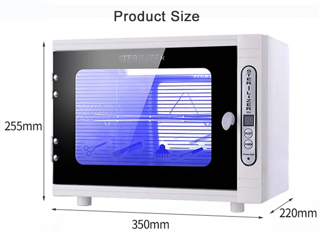 UV 타월 소독기, 호텔 미용, 미용, 이발소, 물수건 소독 캐비닛, 열 소독, 12L
