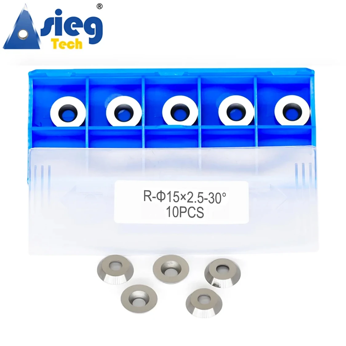 

Нож с твердосплавными пластинами, круглый, 15 × 2,5 мм-30 ° 10 шт. твердосплавная вставка для токарного инструмента, финишный станок по дереву, сделай сам