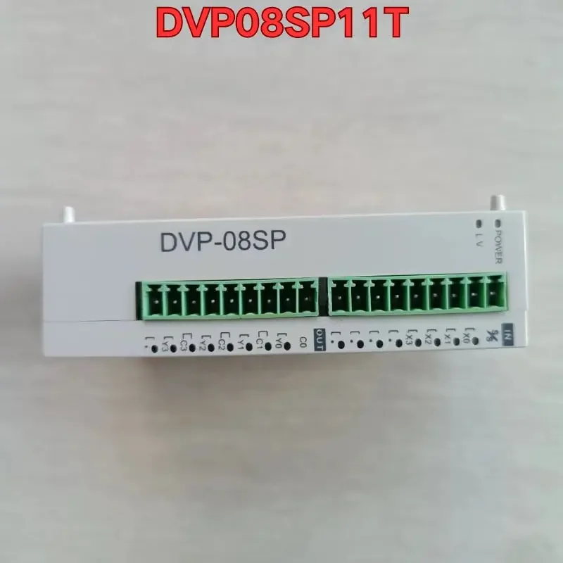 Second-hand PLC module DVP08SP11T function test is normal