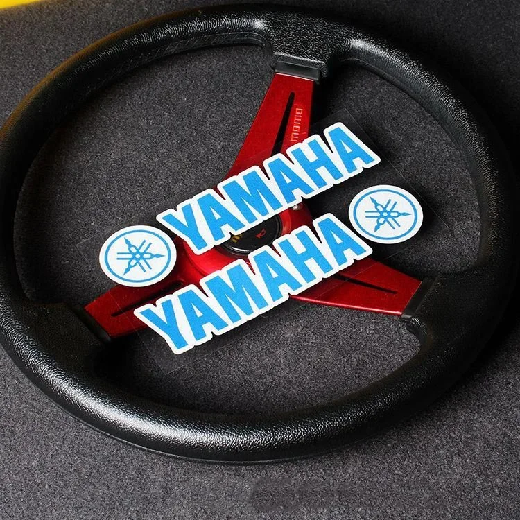 Yamaha-adesivo reflexivo para motocicleta, logotipo decorativo, para tanque de combustível, carro, modificação personalizada