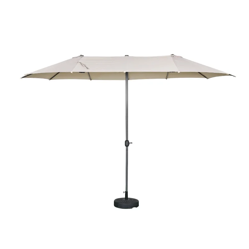 Garden outdoor umbrella Garden Outdoor balcony Double-headed umbrella Beach waterproof stall advertising Sun C