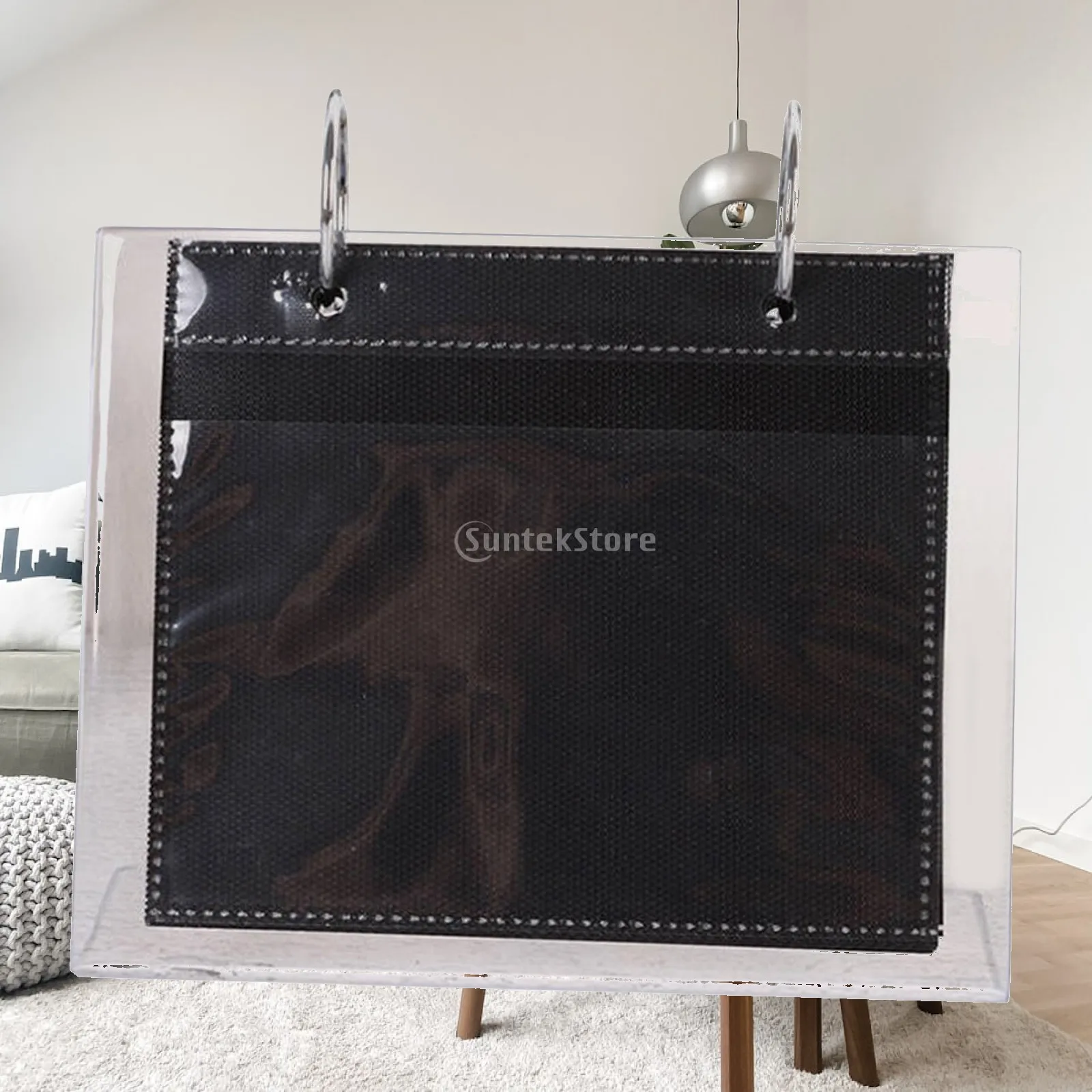 L Shaped Acrylic Flip Photos Frame Double Sided Display Multipurpose for Family Photos Stable Base Signs Stand