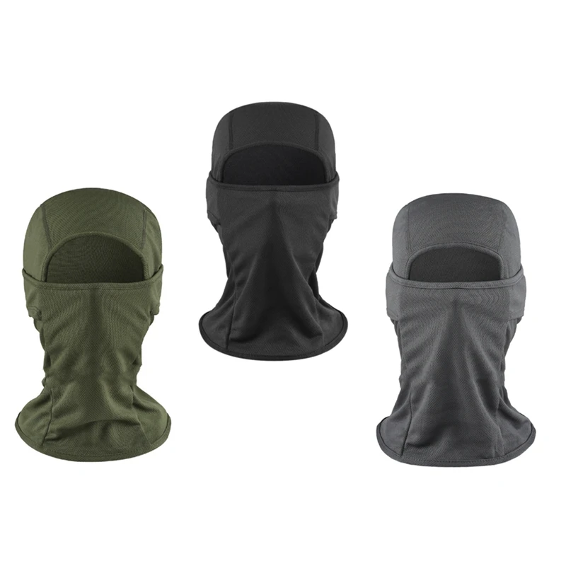 NEW-3PCS Breathable Ski Mask Versatile Full Face Cover For Outdoor Activities For Men, Women Outdoor Cycling Activities