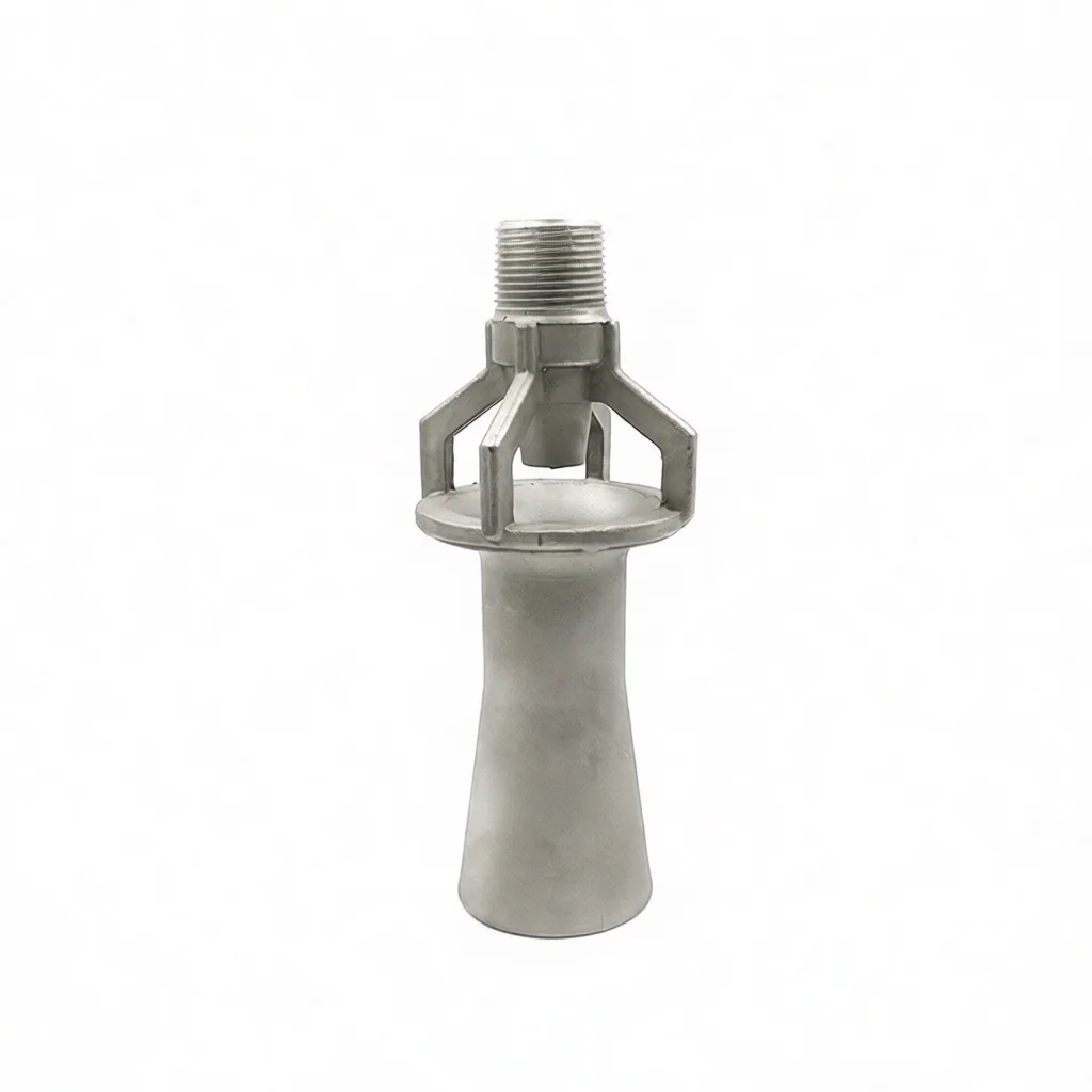 Venturi Mixing Nozzle Stainless Steel 304 316 Spray Head For Industrial Coating Electroplating Solution Handling