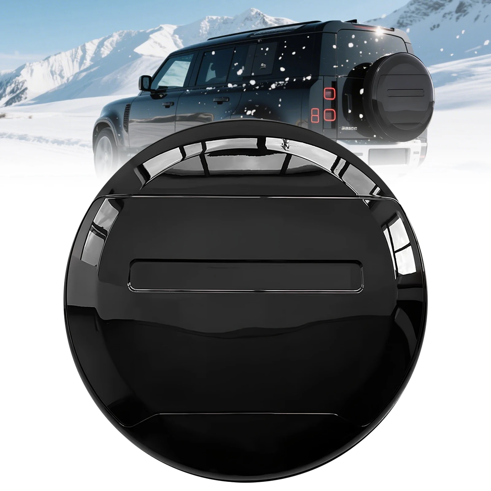 

Защитный чехол для запасного колеса автомобиля Land Rover Defender 90 110 130 2000-2025, внешние аксессуары