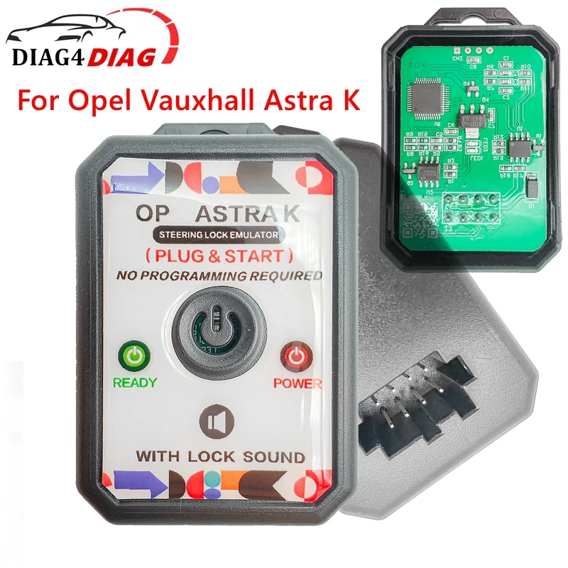 

Симулятор блокировки рулевого управления ESL ELV для Opel Vauxhall Astra K с звуковой вилкой блокировки и запуск