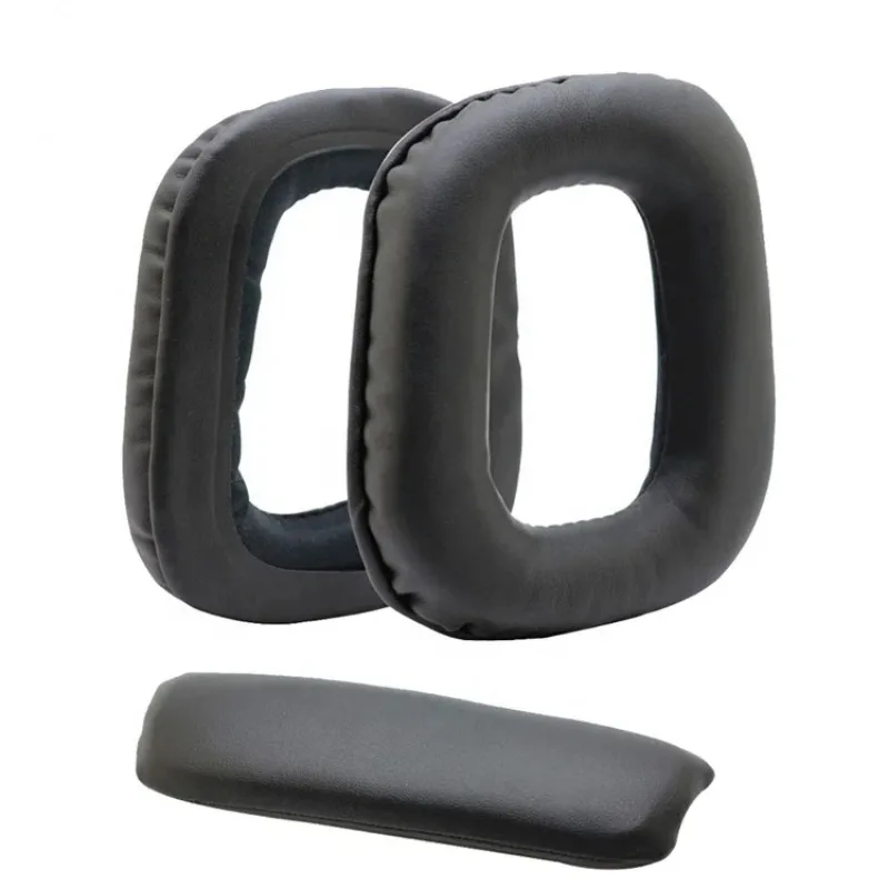 

For Logitech G35 G930 G430 F450 G230 Headphone Ear Pads Replacement Sponge Earpads Headset Set Spare Accessories