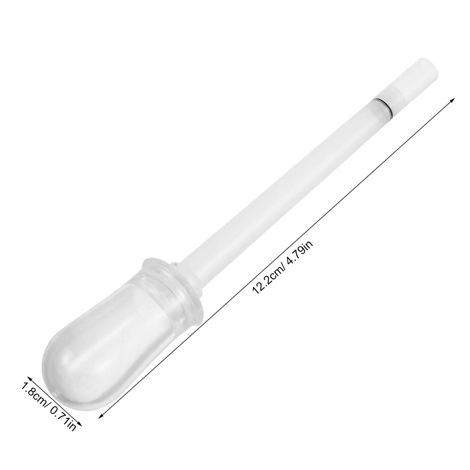 4.8 Fountain Pen Flush Syringe Transparent Dropper Cleaner Bulb Nib Cleaning Tool Precise Pen Maintenance Pump