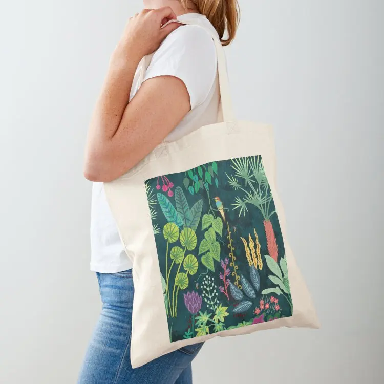 

Tropical jungle garden, escape into nature! Tote Bag Shopper tote bag custom tote bags cloth bags Reusable bags