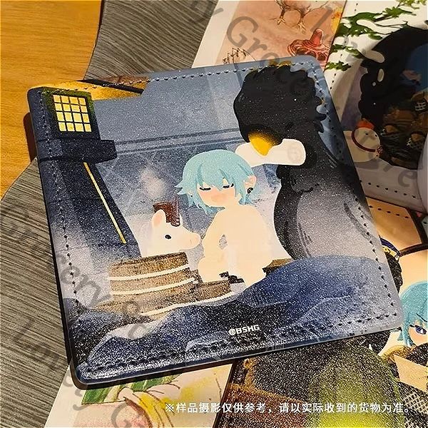 

10cm Original Anime Chocobo Haurchefant Greystone Cosplay Coaster Ambitus Cartoon Cup Mat Collection Ornament Accessories Gift