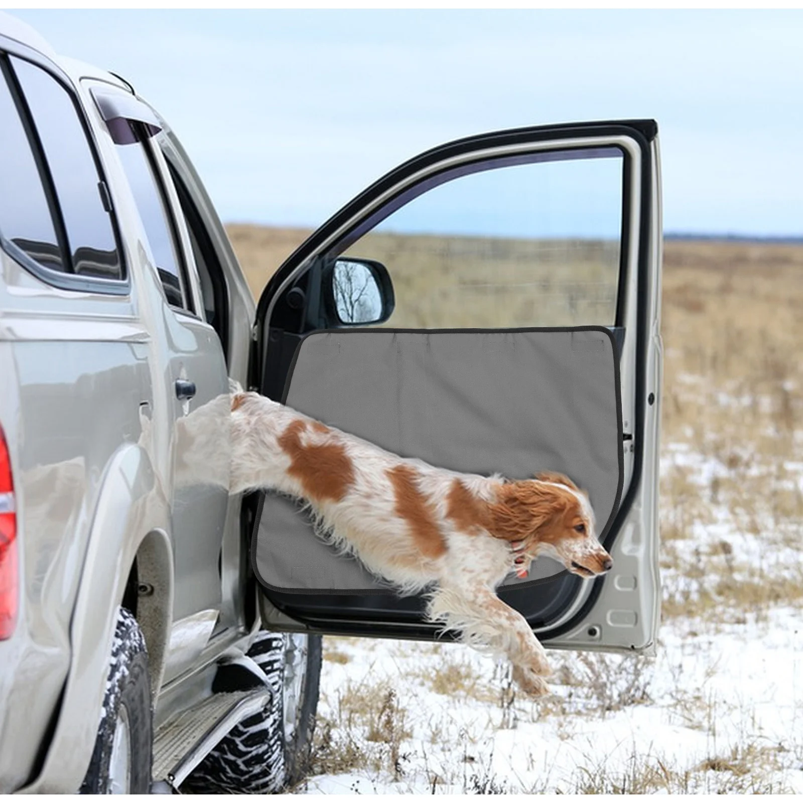 

1Pair Pet Car Door Protector Scratch-Resistant Oxford Cloth Large Door Cover Vehicle Interior Guard Car Accessory
