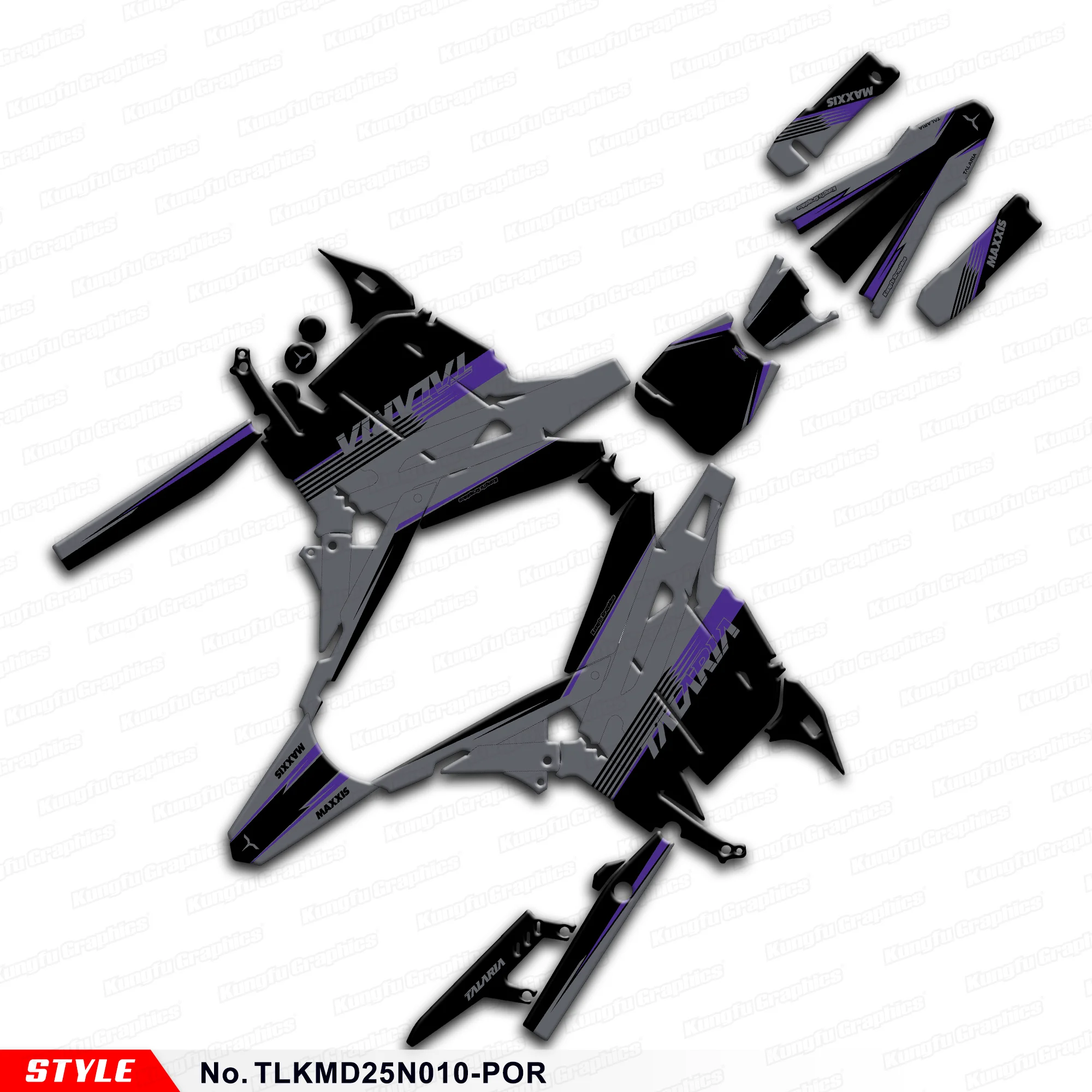 

Наклейки на мотоцикл JY RACING, наклейки для TALARIA KOMODO, щит, номер стиля TLKMD25N010-POR