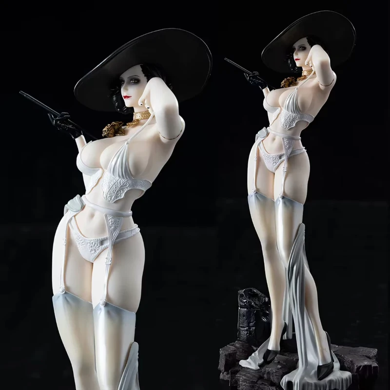 

Alcina Dimitrescu Action Figure Resident Evil Village Beautiful Girl Statue Desktop Decoration Collectible Toy Gift For Adults