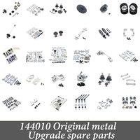 WLtoys 144010 144002 144001 124017 124019 Metal Swing Arm Steering Block Link Rod Kit RC Car Upgrades Parts Car Accessories