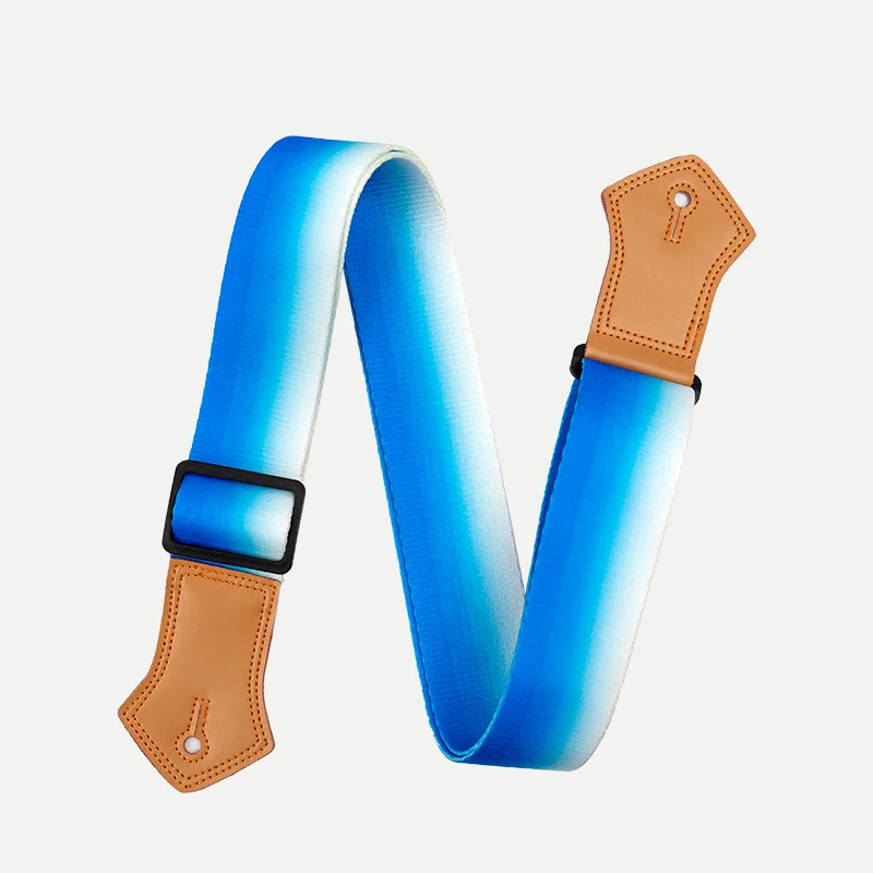 

Electric Guitar Strap, Bass, Folk Acoustic Guitar, Unisex, Personalized Gradient Color Trendy Crossbody Shoulder Strap