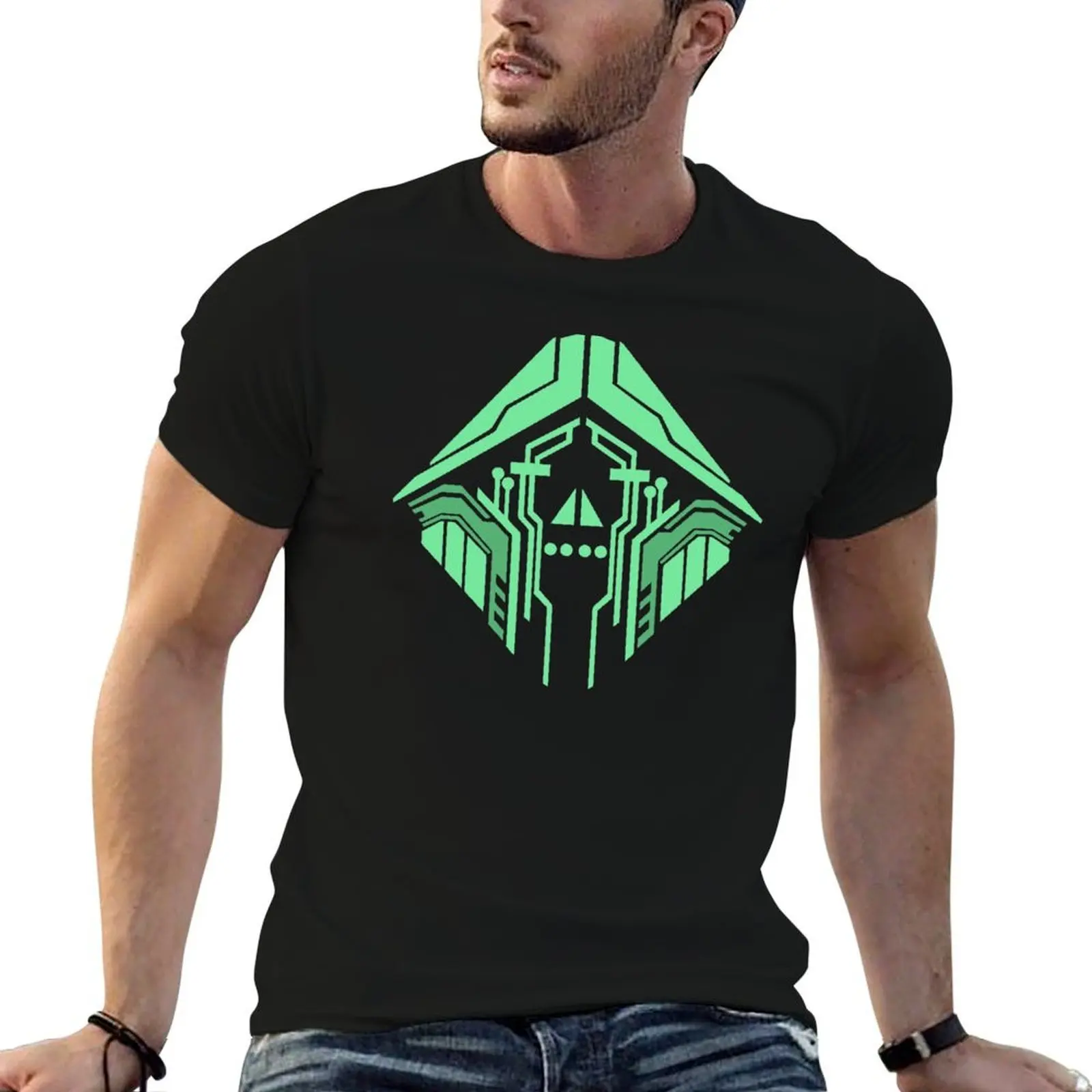 

Apex Legends Crypto Logo HUD T-Shirt man t shirt heavy cotton t shirts with prints t shirts for man cotton funny T-Shirt