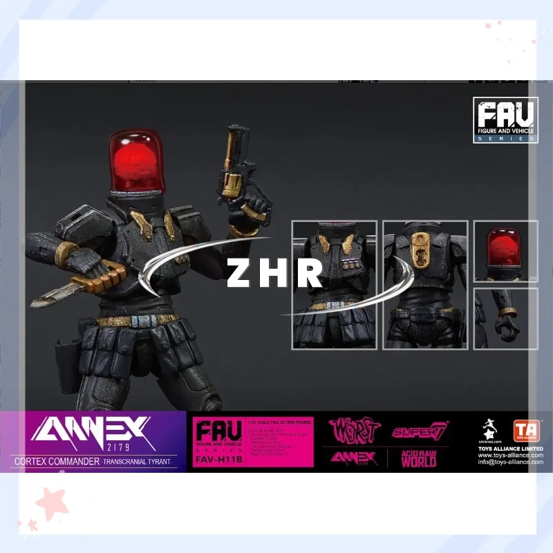 In Stock Acid Rain War NNEX 2179 FAV-H11B Cortex Commander “Transcranial Tyrant” Model Action Figure Toy Collection Gift