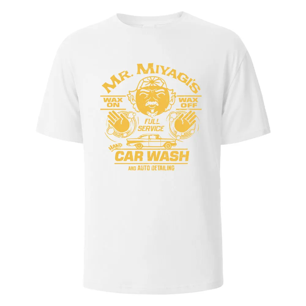 تي شيرت رجالي مطبوع Mr.Miyagis جرافيك مضحك 100% قطن كبير الحجم بأكمام قصيرة تي شيرت للرجال والنساء ملابس علوية غير رسمية على الموضة للصيف #2