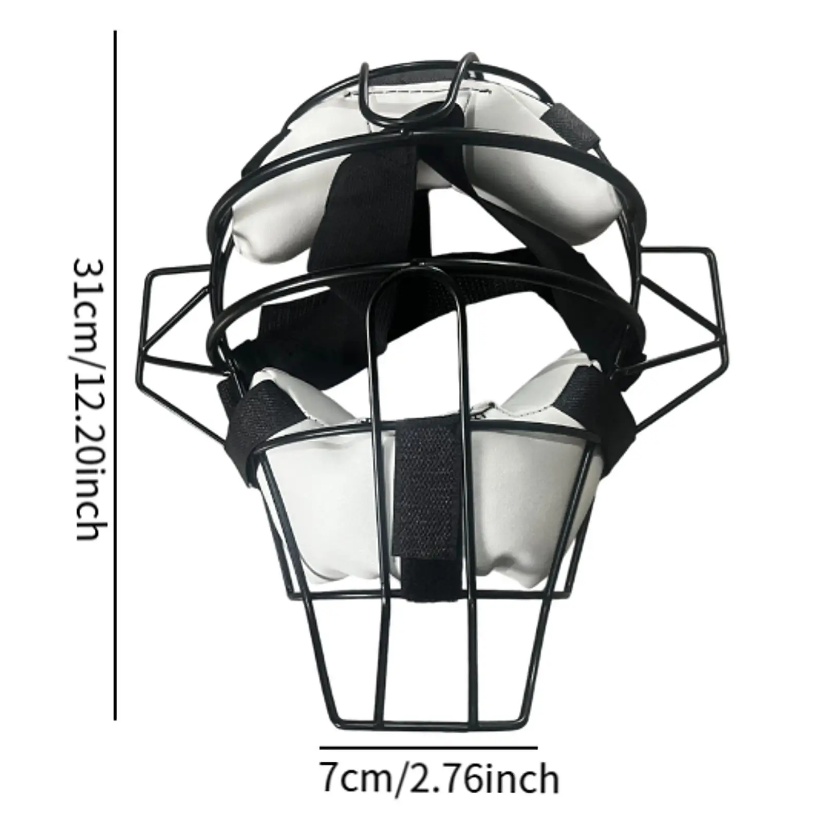 Maschera per softball Robusta maschera per casco da battuta per competizioni di partite di gioco