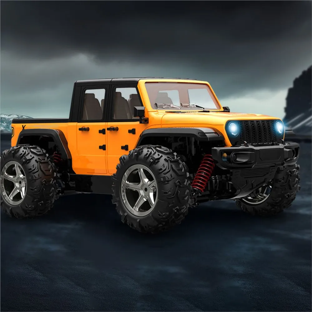 1:20 rc captador de alta velocidade c8819 4wd 2.4g controle remoto fora de estrada veículo roda de elevação lâmpadas led motor pronto para ir carros