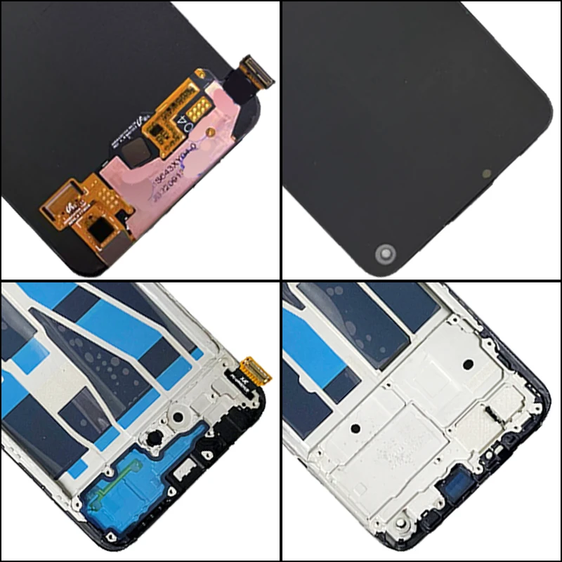6.43'' AMOLED Ekran Dotykowy LCD z Digitizerem do OPPO Reno5 Lite CPH2205, Zespół Wyświetlacza LCD do OPPO Reno 5 Lite 5Lite z Czytnikiem Linii Papilarnych — zdjęcie produktu 6