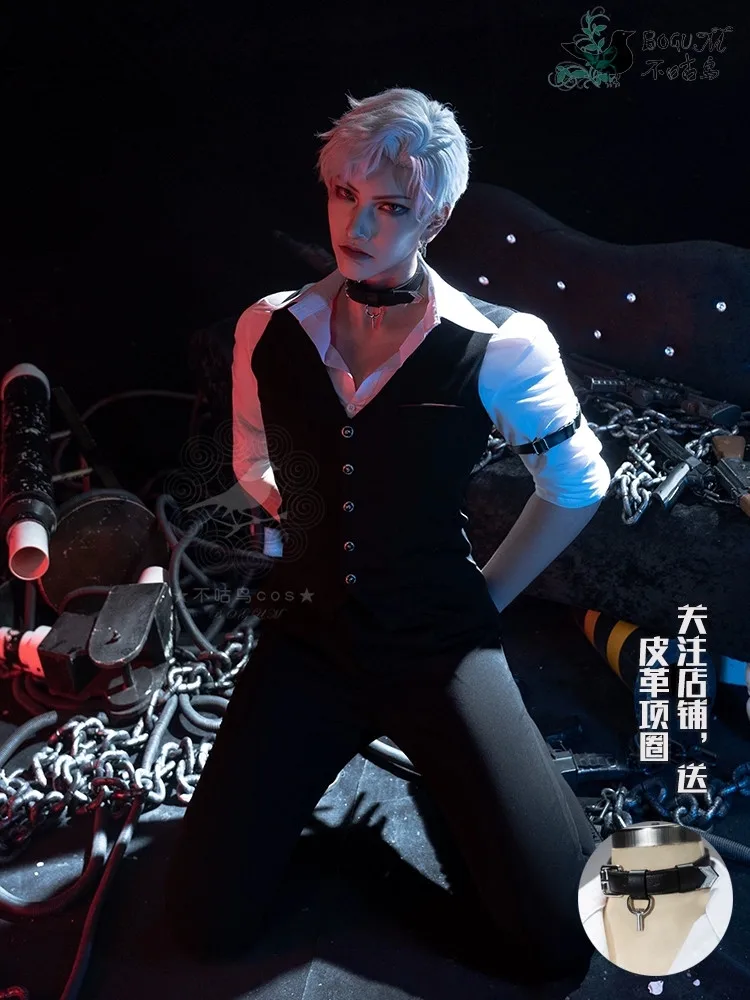 

Sylus Cosplay Costume Game Love and Deepspace Anime Man Uniform Halloween Party Suit Role Play Clothing Plus Size S-XXL 2025 NEW