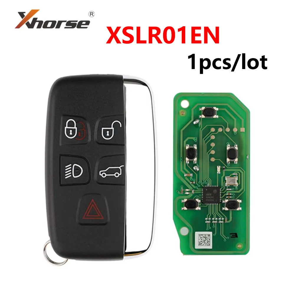 1PCS Xhorse XSLR01EN LU.H Style for Land Rover Type XM38 Smart Key Newly add 8A 4D