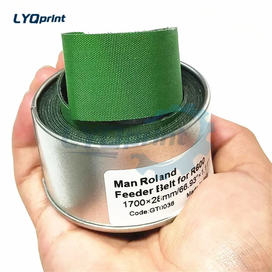 

Best Quality 1700x28mm Slow Down Belt Feeder Belt For Man Roland R600