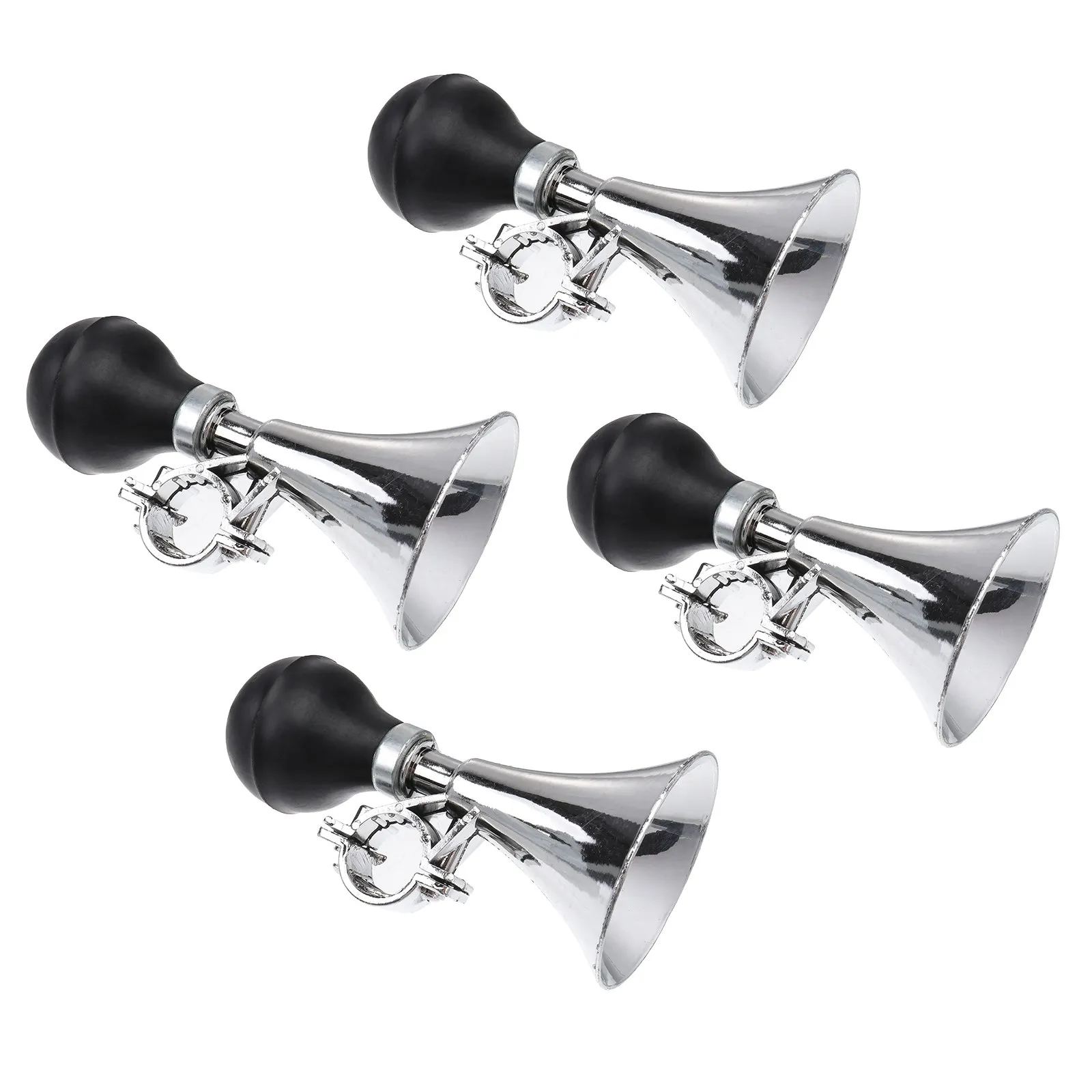 4 Pcs Bicycle Air Horn Bike Bell for Electric Pressure Horns Riding Accessories - view 6