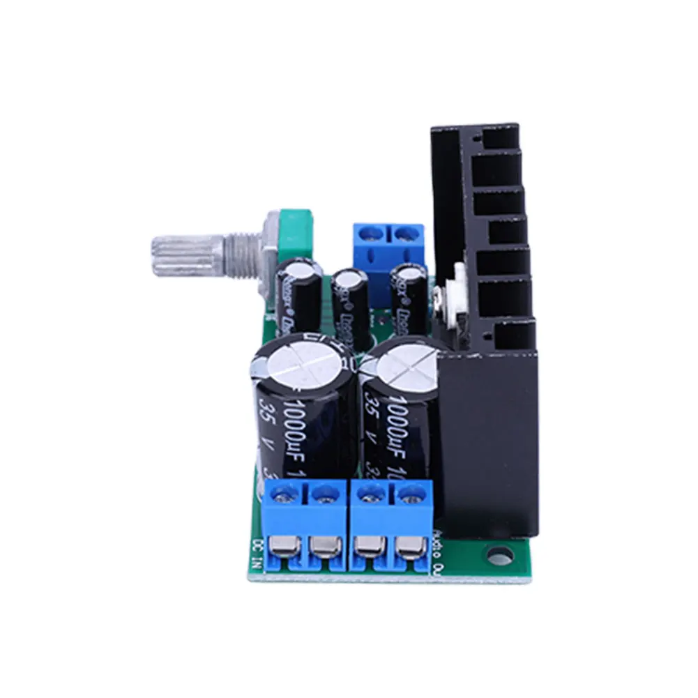 TDA2050 Mono Audio Power Amplifier Board Module DC/AC 12-24V 10-100W 1-Channel -2A Audio Sound Speaker Board volume control