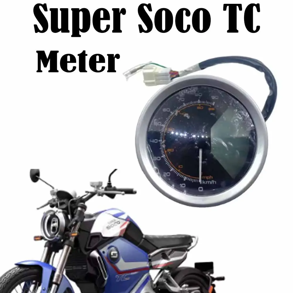 For Super Soco TC Meter Electric Motoecycles Vehicle Power Instrument Fit Super Soco TC