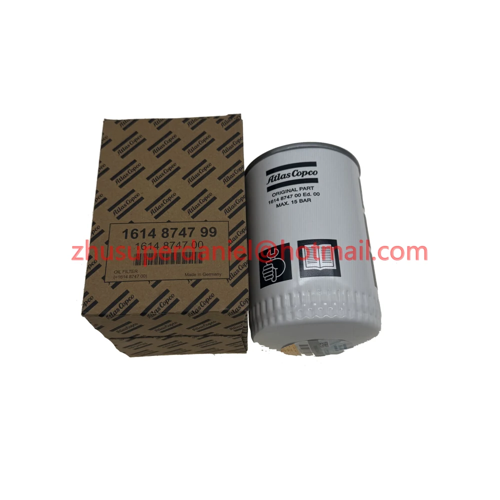 6pcs/lot 1614874700=1614974799 genuine oil filter element for AC air compressor