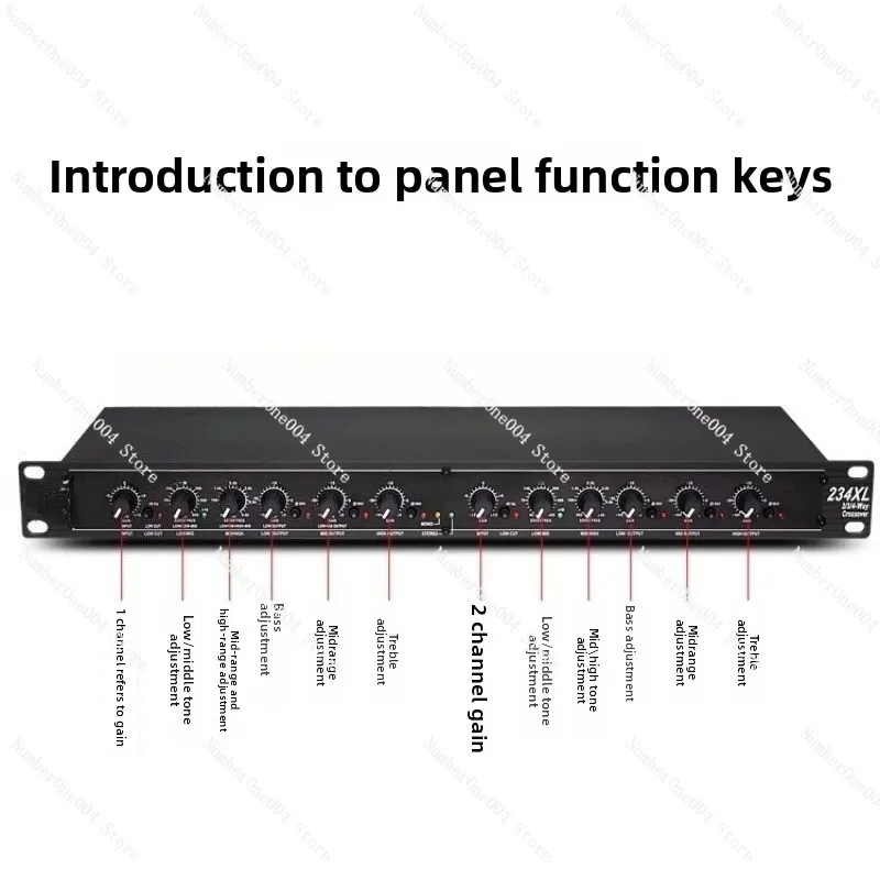 

For 223XL 234XL 223xs 234xs Stage Performance Electronic Frequency Divider, Two-way Frequency, Three-way Frequency