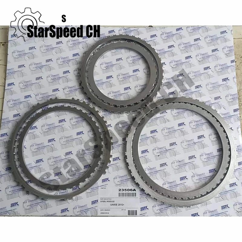 

New UA80 UA80E UA80F 8 Speed Automatic Transmission Clutch Steel Kit For Toyota Lexus