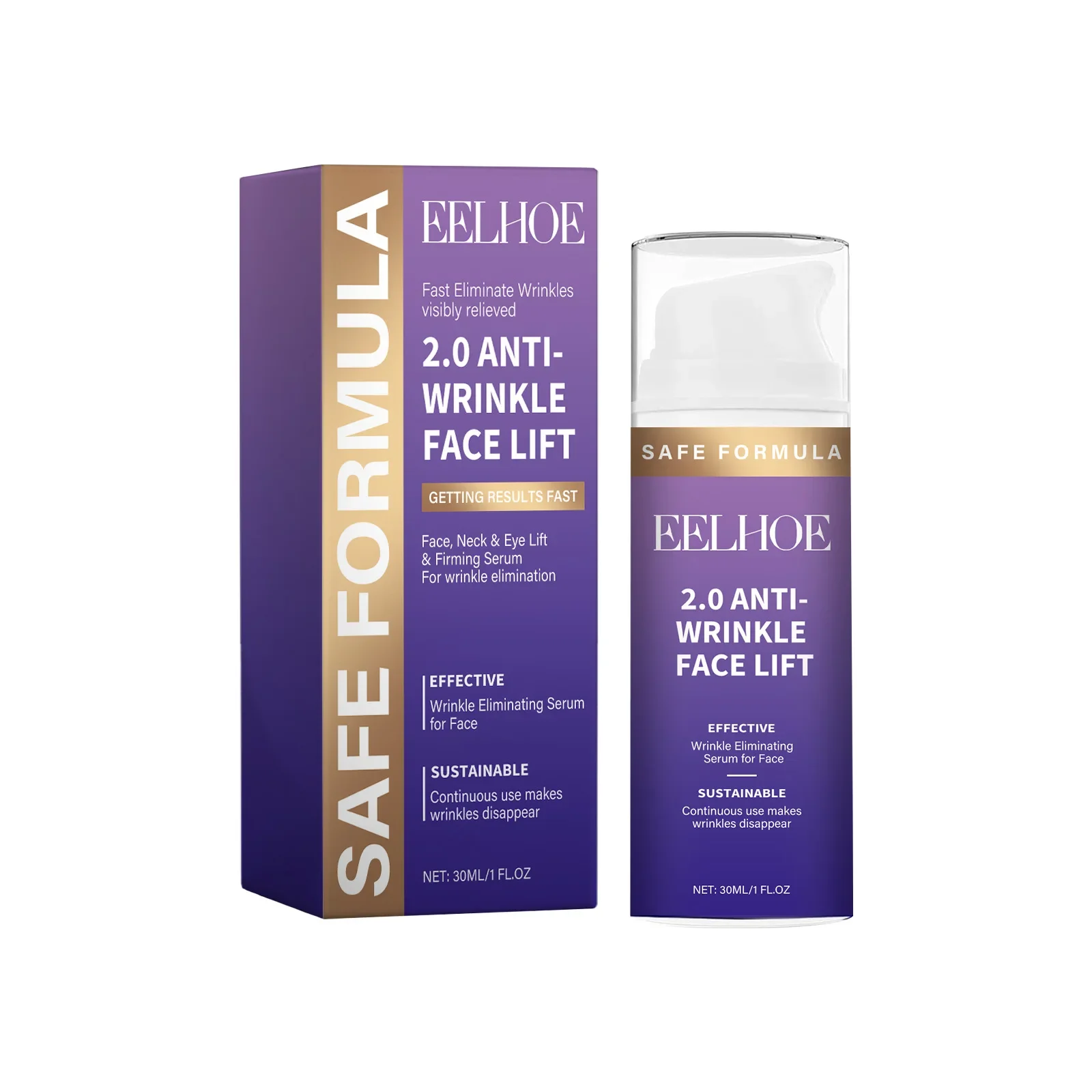 

EELHOE Anti-Aging Eye Cream - Reduces Fine Lines, Puffiness and Dark Circles - Moisturizing, Tightening and Nourishing Formula