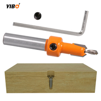 HSS Woodworking Tool Set Countersink Router Bit Screw Extractor And Demolition Drill Bits for Precision Woodwork 8mm round Shank