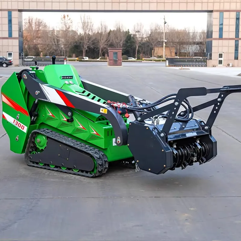 Forestry Machinery, Skid Steer Loaders, Forestry Roller Shredders, Disc Shredders, Mini Front Loader Accessories