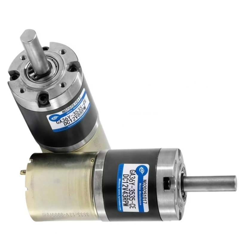 Planetary gear reduction motor GA36Y-353512v24v Micro adjustable-speed electric motor